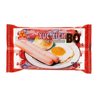 Xúc Xích Bò Tiệt Trùng Vissan Gói 160g