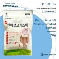 Xúc xích cá hồi Petsmix Smoked Salmon 70g