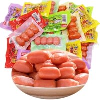 Xúc xích cay tứ xuyên bi 4 viên ăn liền (bịch 50c)