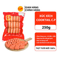 Xúc xích Cocktail xông khói CP 250g