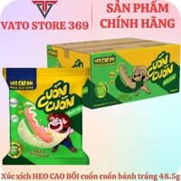 Xúc xích cuốn cuốn cuộn bánh tráng HEO CAO BỒI gói 49.5g