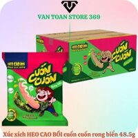 Xúc xích cuốn cuốn cuộn rong biển HEO CAO BỒI gói 49.5g