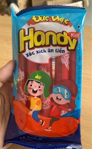 Xúc xích dinh dưỡng thịt heo Ponnie gói 175g