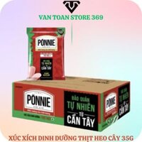 Xúc xích dinh dưỡng thịt heo PONNIE cây 35g