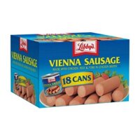 Xúc xích đóng hộp Libbys Vienna Sausage thùng 18 lon của Mỹ