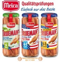 XÚC XÍCH ĐỨC MEICA TRUEMAN'S AMERICAN STYLE HOT DOG 540G ĂN CỰC NGON CỰC ĐÃ