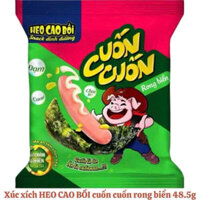 Xúc xích heo cao bồi cuốn rong biển 48,5g