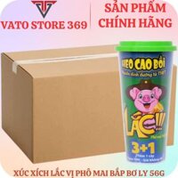 Xúc xích HEO CAO BỒI lắc phô mai bắp bơ ly 72g