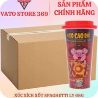 Xúc xích HEO CAO BỒI xốt kiểu spaghetti ly 68g