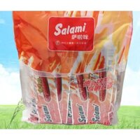 Xúc xích heo nướng Salami ăn vặt Ôn Châu