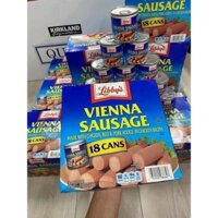 XÚC XÍCH HỘP MỸ LIBBY’S VIENNA SAUSAGE 18 LON 2,3kg