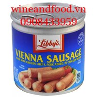 Xúc xích hộp Vienna Sausage Libby's 130g