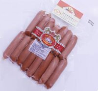 XÚC XÍCH HOTDOG BÒ 40GR (GÓI 500GR - TỪ 12->13 CÂY/ GÓI) -  FRANKFUTER BEEF SAUSAGE