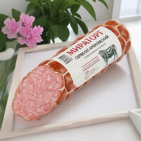 Xúc xích khô MIPATOG ăn liền dạng lưới 330g của Nga