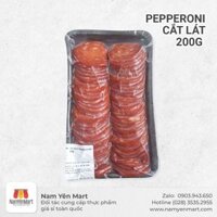 Xúc xích khô Pepperoni cắt lát 200gr Ba Chú Beo