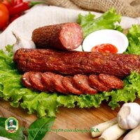 Xúc xích khô - Salami Tiêu đỏ - Thương hiệu Ông già #Ika