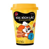 Xúc xích lắc phô mai truyền thống O'food ly 56g (1 Ly)
