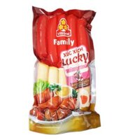 Xúc Xích Lucky Trứng Muối Vissan Gói 500g