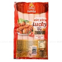 Xúc Xích Lucky Vissan 500G (10 Cây)