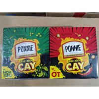 Xúc Xích Ponnie Cay vị Hoa Tiêu / Vị Ớt Hộp 24 cây x 34gr