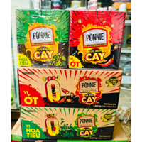 XÚC XÍCH PONNIE HOT DOG GIÒN CAY VỊ ỚT/ VỊ HOA TIÊU (24 cây x 34g)