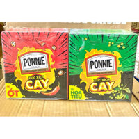 XÚC XÍCH PONNIE HOT DOG GIÒN CAY VỊ ỚT/ VỊ HOA TIÊU (24 cây x 34g)