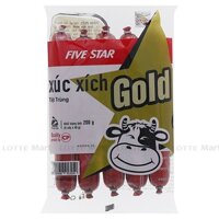 Xúc Xích Tiệt Trùng Five Star Gold 40G (5 Cây)