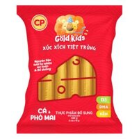 Xúc Xích Tiệt Trùng Goldkids Cá & Phô Mai