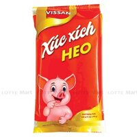 Xúc Xích Tiệt Trùng Heo Vissan 160G (Gói 4 Cây x 40G)