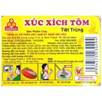 Xúc xích tiệt trùng tôm Vissan gói 5 cây x 20g