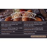 xúc xích tươi Bratwurste