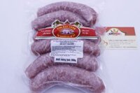 XÚC XÍCH TƯƠI PHÁP TOULOUSE 80Gr (GÓI 500GR -TỪ 4->5 CÂY/1 GÓI) - TOULOUSE FRESH SAUSAGE - GÓI 500GR