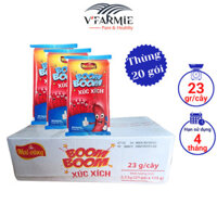 Xúc xích Vissan Boom Boom thùng 2.3kg (20 gói x 115g)