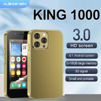 XUESEVEN King1000 Mini Điện Thoại Thông Minh 8.1 Android 3.0 Inch Màn Hình Dual SIM Standby 3G Wifi GPS Play Store 2G