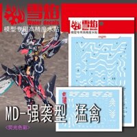 XUEYAN XY / SNOW FLAME MD Strike Raptor Fluorescences Water slide decal