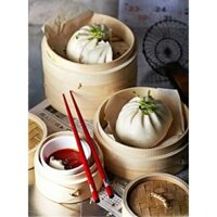 Xửng hấp 3 tầng bằng tre size 30cm