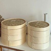 Xửng hấp bánh bao 3 tầng size 30cm