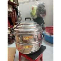 Xửng hấp bánh bao nhôm Hoàn Cầu size 32-34-36-38-40