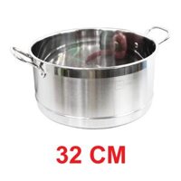 Xửng hấp cao cấp Fivestar standard không nắp tặng 2 muỗng canh  24cm  26cm  28cm  30cm  32cm  - Xửng 32cm