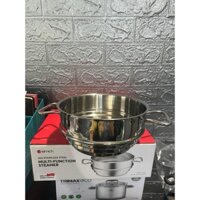 Xửng Hấp Đa Năng 3 Trong 1 Inox 304 Elmich EL-8260 Size 16,18,20cm