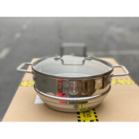 Xửng hấp đa năng Inox 304 Elmich EL-8260OL size 16,18,20cm