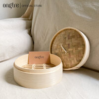 Xửng Hấp đồ ăn, Hấp bánh bao, Hấp há cảo DIMSUM,TOPWARE bằng Tre chính hãng ongtre Vietnam - 1 tầng - Size 20cm