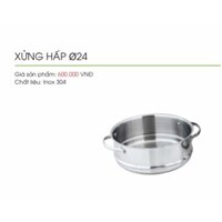Xửng hấp inox 304 Faster phi 24 chính hãng