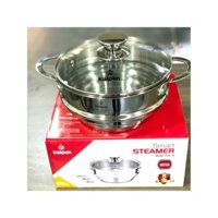 Xửng Hấp INOX 304 Thông Minh dùng được nhiều size