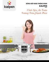Xửng hấp Inox 304 thông minh Kalpen