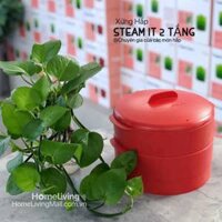 Xửng Hấp Tupperware 2 Tầng Steam IT