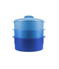 Xửng hấp Tupperware Steam It Blue 3 tầng