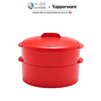 Xửng Hấp Tupperware - Xửng Hấp 2 Tầng Tup Steam It - Nhựa Nguyên Sinh An Toàn Sức Khỏe, Chịu Nhiệt Cao
