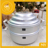 Xửng hấp Xôi nhôm Thanh Hiền -Kim Sang 50cm đến 66cm -không kèm vỉ - Nồi Hấp bánh bao