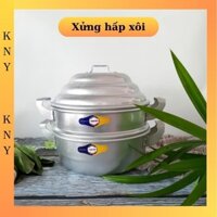 Xửng hấp xôi, Nồi hấp nhôm Thanh Hiền, Cao Cấp hấp xôi, hấp bánh bao, hấp cá...size Lớn 40-42-44-46-50-54-60-66 KNY